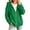 Green, variant on Oversized Zip Up Hoodie For Women Casual Long Sleeve Sweatshirts Fall Winter Track Jackets, XL