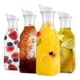 thumbnail image 1 of Juego de 4 garrafas de plástico ZWYSLFCY de 1,5 L para nevera Mimosa Bar, 1 of 7