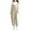 Beige, variant on Fashion Plus Size Jumpsuits for Women with Sleeves Summer Solid Color Casual Camis Sleeveless Suspender Jumpsuit