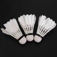 thumbnail image 2 of 3pcs Goose Feather Shuttlecocks Badminton Ball Game Training Equipment, 2 of 5