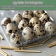 thumbnail image 4 of 100pcs 12 Grids Quail Egg Box Reusable Quail Egg Cartons Egg Stora Box Transparent Frid Stora Box Mini Egg Dispenser With Lid For Refrirator TA, 4 of 5
