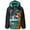 Black, variant on Scooby-Doo Scooby Doo Little Boys Zip Up Puffer Jacket Little Kid to Big Kid