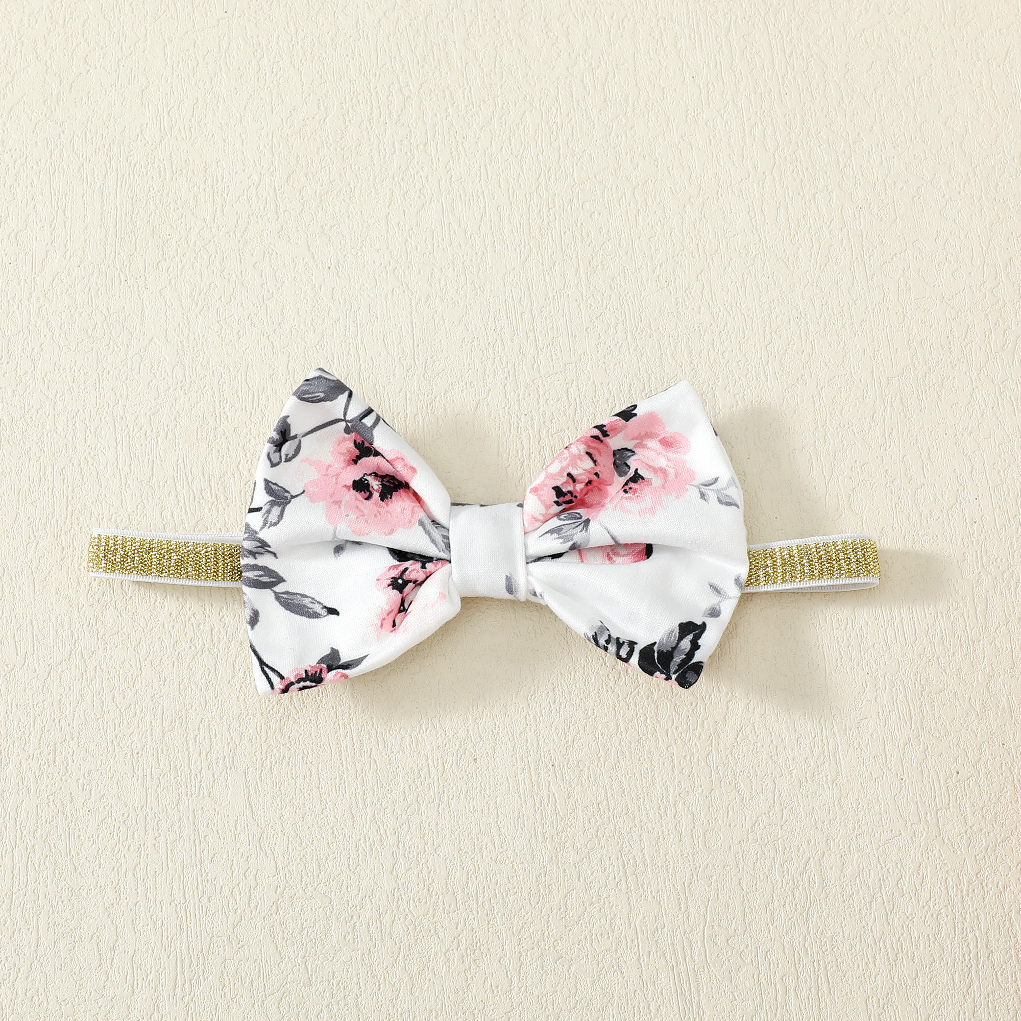 Mioglrie Newborn Floral Long Sleeve Bodysuit with Headband photo 4