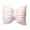 B, variant on Pillow for Decorative Throw Pillow Handmade Striped Bow Design Washable Car Neck and Sofa Waist Cushion Cover Soft and Durable for Home Use