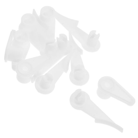 LITINKIMI Fluorescent Light Cover Clips Lamp Shade Clips Plastic 6Pcs LED Compatibility