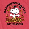 thumbnail image 3 of Peanuts - Happiness Is A Pile Of Leaves - Toddler And Youth Short Sleeve Graphic T-Shirt, 3 of 6