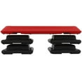 thumbnail image 2 of RDX Aerobic Stepper, Adjustable Height 3 Level Exercise, Heavy Duty Steps Riser Platform, Anti-Slip Step Board Block Yoga Sport Home Gym Fitness Cardio Workout Routine Training Men Women, 2 of 8