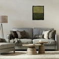 thumbnail image 2 of Stupell Industries Green Hued Rustic Abstract Abstract Painting Black Floater Framed Canvas Art Print Wall Art, 17 x 21, 2 of 9