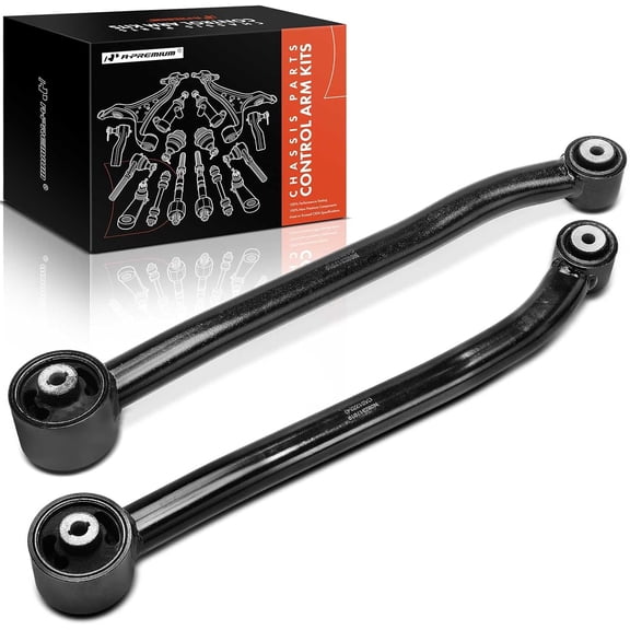 A-Premium 2 x Rear Suspension Trailing Arm Compatible with Jeep Compass 2017-2023, Renegade 2015-2023 & Fiat 500X 2016-2023 & Dodge Hornet 2023