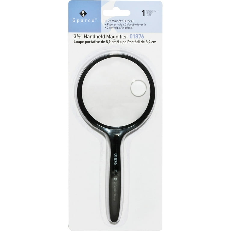 Sparco Handheld Magnifiers - Magnifying Area 3.50 Sparco Handheld Magnifiers - Magnifying Area 3.50