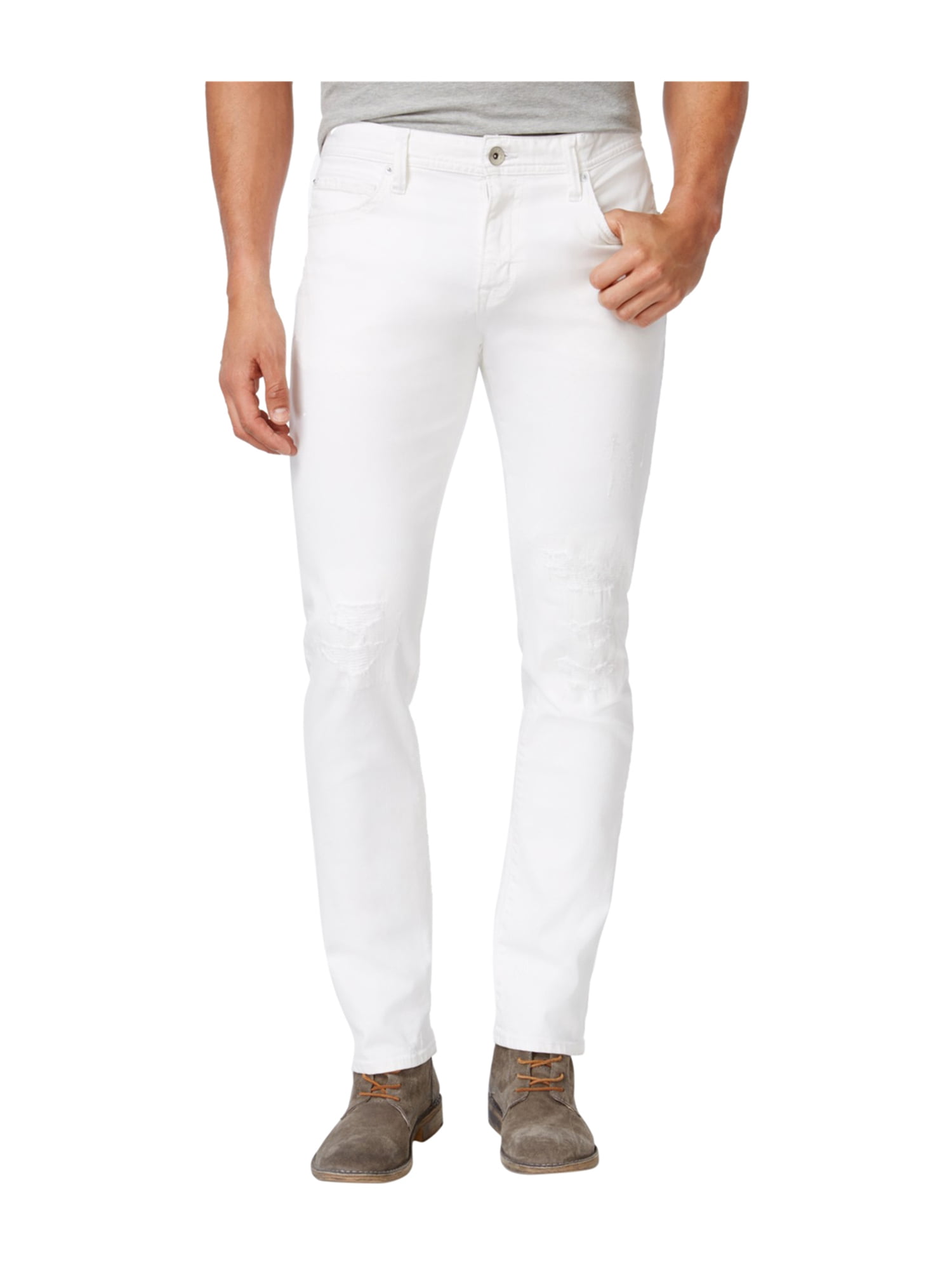 William Rast Mens Solid Slim Fit Jeans white 31x30 | Walmart Canada