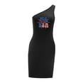 thumbnail image 3 of Vestido con hombros descubiertos para mujer, vestido informal suave de primavera para uso diario en la calle, femenino , xxl, 3 of 7
