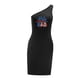 thumbnail image 3 of Vestido de verano con hombros descubiertos para mujer, transpirable, corto, para citas L, 3 of 7