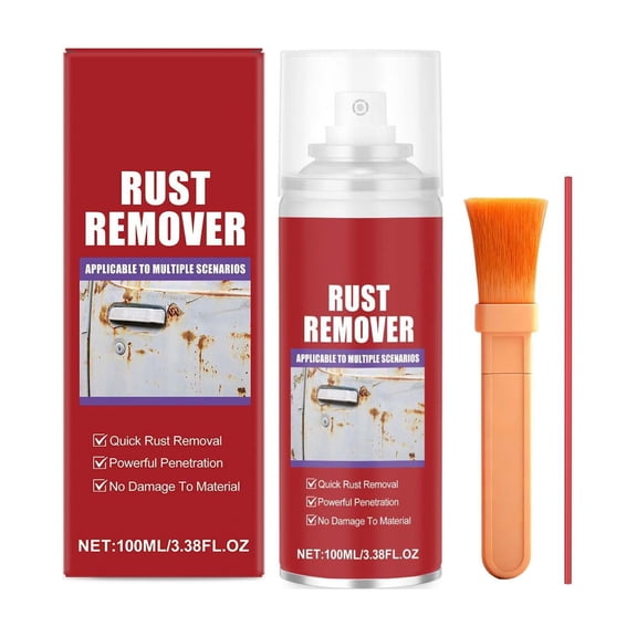 Qiweii Metal Rust Remover and Inhibitor, Heavy Duty Scale Eliminator for Home and Industrial Use, Home Garage Accessory