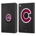 thumbnail image 1 of Head Case Designs Officially Licensed NHL Colorado Avalanche Puck Texture Leather Book Wallet Case Cover Compatible with Apple iPad Air 2 (2014), 1 of 6