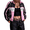 Pink, variant on Women's Race Car Driver Jacket, Zip Up Racing Bomber Jacket, Y2K Streetwear Graphic Coat, Retro Racer Costume Outerwear