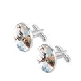 thumbnail image 2 of Deer Elegant Dress Shirt Stainless Steel Cufflink Set for Any Occasion, 2 of 6