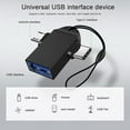 Riohave 2in1 OTG USB 3.0 Female to USB 3.1 Type C & MicroB Male