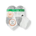 thumbnail image 2 of Wonder Nation Boys' Cushion Ankle Socks, 10+2 Bonus Pack, 2 of 2
