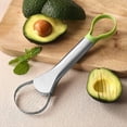 thumbnail image 4 of Accesorios de Cocina Pelador Accesorios de Cocina Rebanador Pelador de Aguacate 2 en 1, 4 of 8