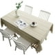 thumbnail image 1 of Inicio Mesa de comedor Mantel de mesa de centro de lino y algodón con diseño de borlas para restaurante, 140x220cm Monstrate HA9061-02B, 1 of 7