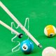 thumbnail image 2 of Functional Acrylic Bridge Head Holder Adjustable Pool Cue Rest Holder Universal Billiard Head Sand for Casual Player, 2 of 4