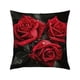 thumbnail image 2 of Funda de cojín de terciopelo rosa | Funda decorativa para sofá o coche | Tejido suave con cremallera oculta | Elegante decoración para el hogar y el interior del vehículo, 2 of 6