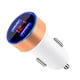 thumbnail image 4 of Sidaley de pantalla de dígitos para teléfono móvil de coche, medidor de voltaje, adaptador de carga USB portátil para accesorios de enchufe Teléfono y Comunicación Oro blanco, 4 of 6