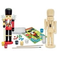 MasterPieces Works of Ahhh?Nutcracker Guardsman Holiday Wood Paint Kit