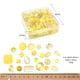 thumbnail image 4 of 1 caja surtida de sueltas acrílicas para hacer pulseras, colres, proyectos de bricoje resistentes al desgaste, manualidades delicadas, , AMARILLO Macarena  Cuentas sueltas, 4 of 8