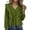 Army Green, variant on Women Dressy Long Sleeve Ruffle Bell Top Ladies Summer Casual Shirt Fashion Clothing Trendy by Yigetop Black S