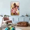 thumbnail image 2 of Jesus Christ with Children Wall Art Christ Posters Art Deco Decor Print Canvas Pictures for Living Room Modern Artwork Picture for Bedroom, 2 of 6