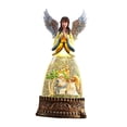 thumbnail image 4 of jifeng Christmas Snow Globe Music Box Angel Ornament Night Lamp Tabletop Statue Musical Style B, 4 of 9