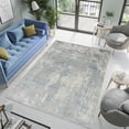 thumbnail image 5 of Pasargad Home Stella Collection Power-Loomed Beige/Light Grey Area Rug- 9' x 12', For Indoor Space and all Age of Group, 5 of 5
