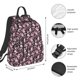 thumbnail image 2 of Balery Daisies Flowers Mochila Ligera para Hombres y Mujeres – Resistente y Impermeable, Ideal para la Escuela, el Trabajo, los Viajes y el Uso Diario, 2 of 7