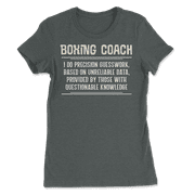 Funny Boxing Coach Shirt - I Do Precision Guesswork