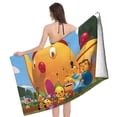 thumbnail image 4 of Rolie Polie Olie Toalla de playa de secado rápido con diseño temático, regalo para mujeres y niñas, ideal para cumpleaños, fans, amantes de la música, uso en la playa o al aire libre, 78 × 160 cm, 4 of 6