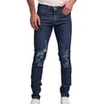 thumbnail image 1 of Jeans de mezclilla skinny MCHK 8002. 88% algodón, 10% poliester, 2% elastano, ajustado. Para caballero. MCHK  Skinny, 1 of 5