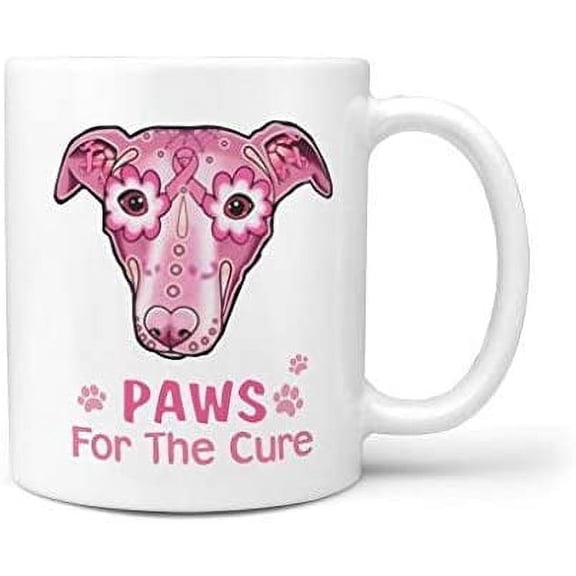 Grey Hound Paws For The Cure Coffee Mug 11OZ Coffee Mug