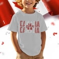 thumbnail image 3 of T-Shirt Graphique Feuille d'Érable pour Garçons Drapeau Canadien Col Rond Manches Courtes Tee Filles Fête Nationale Feuille d'Érable Imprimé Mode Enfants Fille Fête du Canada Col Rond T-Shirt Drapeau Canadien Imprimé, 3 of 5