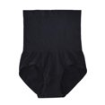 thumbnail image 1 of Pantalon Gainant Taille Haute en Coton pour Femmes, Noir, 1 of 7