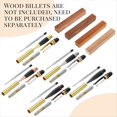 thumbnail image 2 of Kit de 30 BolíGrafos para Torneado de Madera con Punta Giratoria y Recambio de Cobre para Manualidades, Ideal Como Regalo para Estudiantes y Amigos., 2 of 5