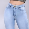 thumbnail image 3 of Pantalón Mujer Super Skinny Tiro Medio Mezclilla Sky Blue, 3 of 6