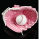thumbnail image 4 of Guante de béisbol para deportes al aire libre, equipo de práctica de Softbol, guantes de lanzador de campo, guante de Softbol de PU rosa, 1 Uds., 4 of 5