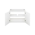 thumbnail image 6 of Wall Mount Vanity Cabinet (Sink not included), White, Melamine Wood , Hotel Bedroom Bathroom, Modern Contemporary HB33818, 6 of 9