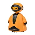 thumbnail image 3 of Mini robot inductivo que tu lápiz para dibujar líneas. Educación temprana. Dibujos animados. Divertido juego preescolar. Juguete interactivo Naranja, 3 of 10