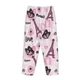 thumbnail image 3 of Lsque Eiffel Tower and Butterflies Print Women's Pajama Pants, Lounge Pant - Comfortable Home Wear,Elastic Waistband, Stylish Design-Medium, 3 of 9