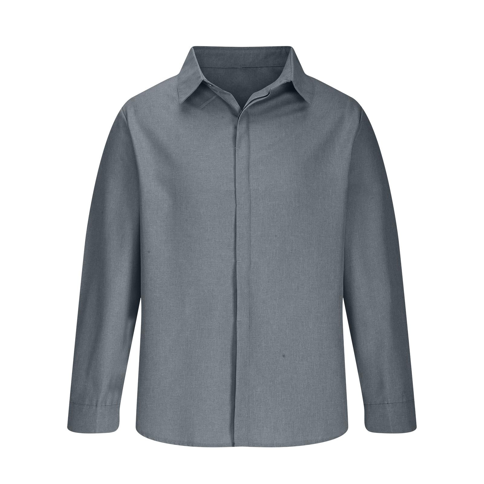 QATAINLAV Men's Casual Button Down Shirts Fall Winter Long QATAINLAV Men's Casual Button Down Shirts Fall Winter Long