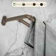 thumbnail image 2 of Central Design BOT63-844D 0.625 in. Double Blackout Curtain Rod with 84 to 120 in. Extension, Antique Brass, 2 of 2