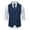 Blue, variant on Blazer for Men Herringbone Tweed Suit Vest Vintage Lapel Vest Men Coat Gray
